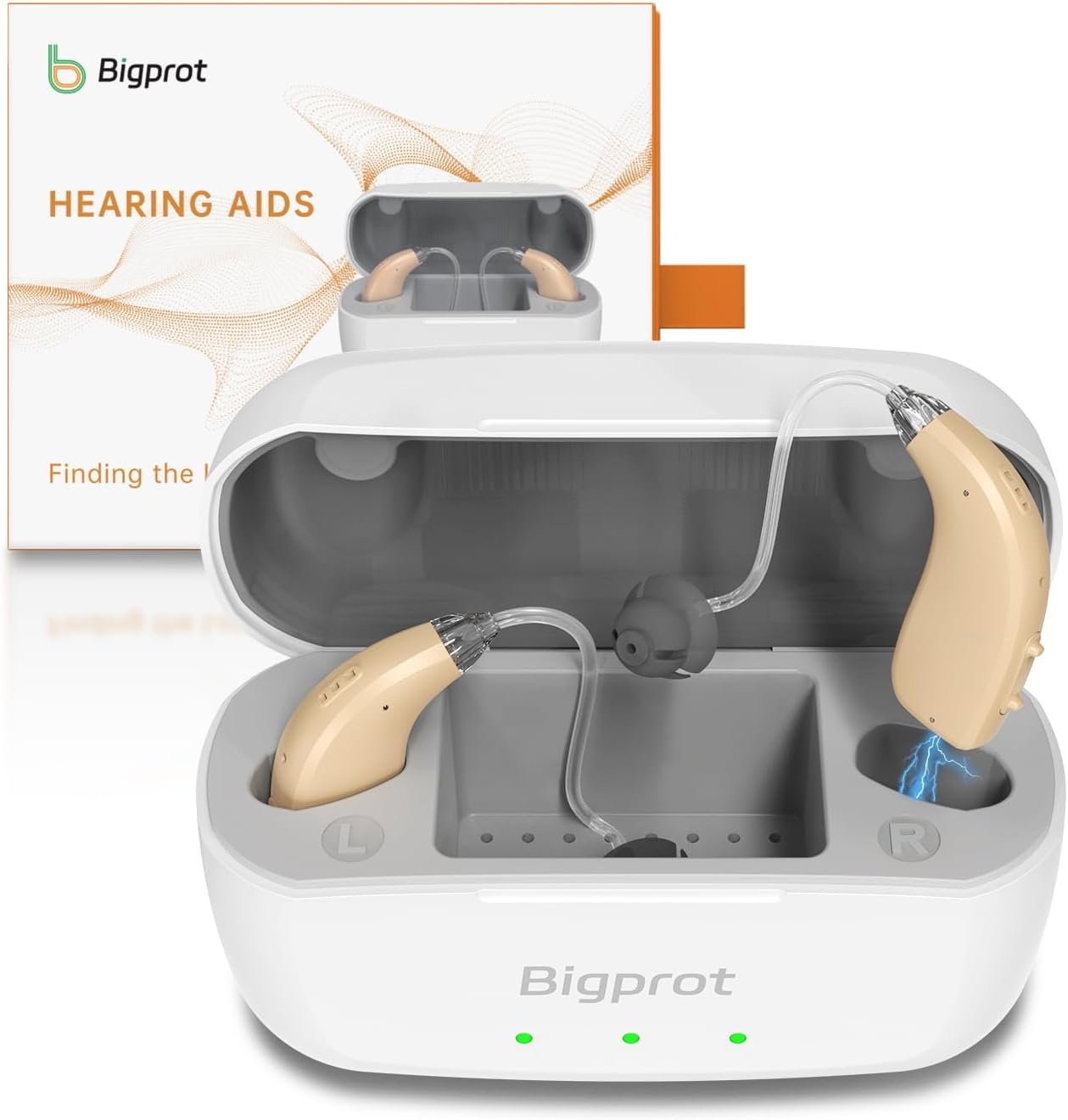 Rechargeable Hearing Aids for Seniors, OTC Hearing Aids with...