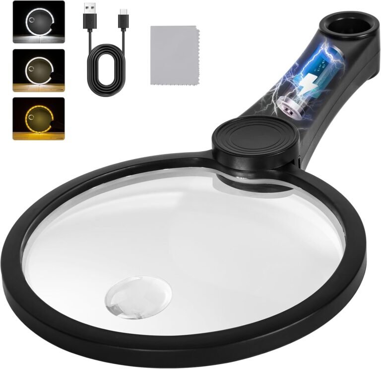 high-powered magnifiers