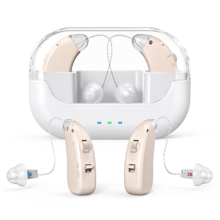 OTC Hearing Aids Rechargeable for Seniors, Lightweight Heari...