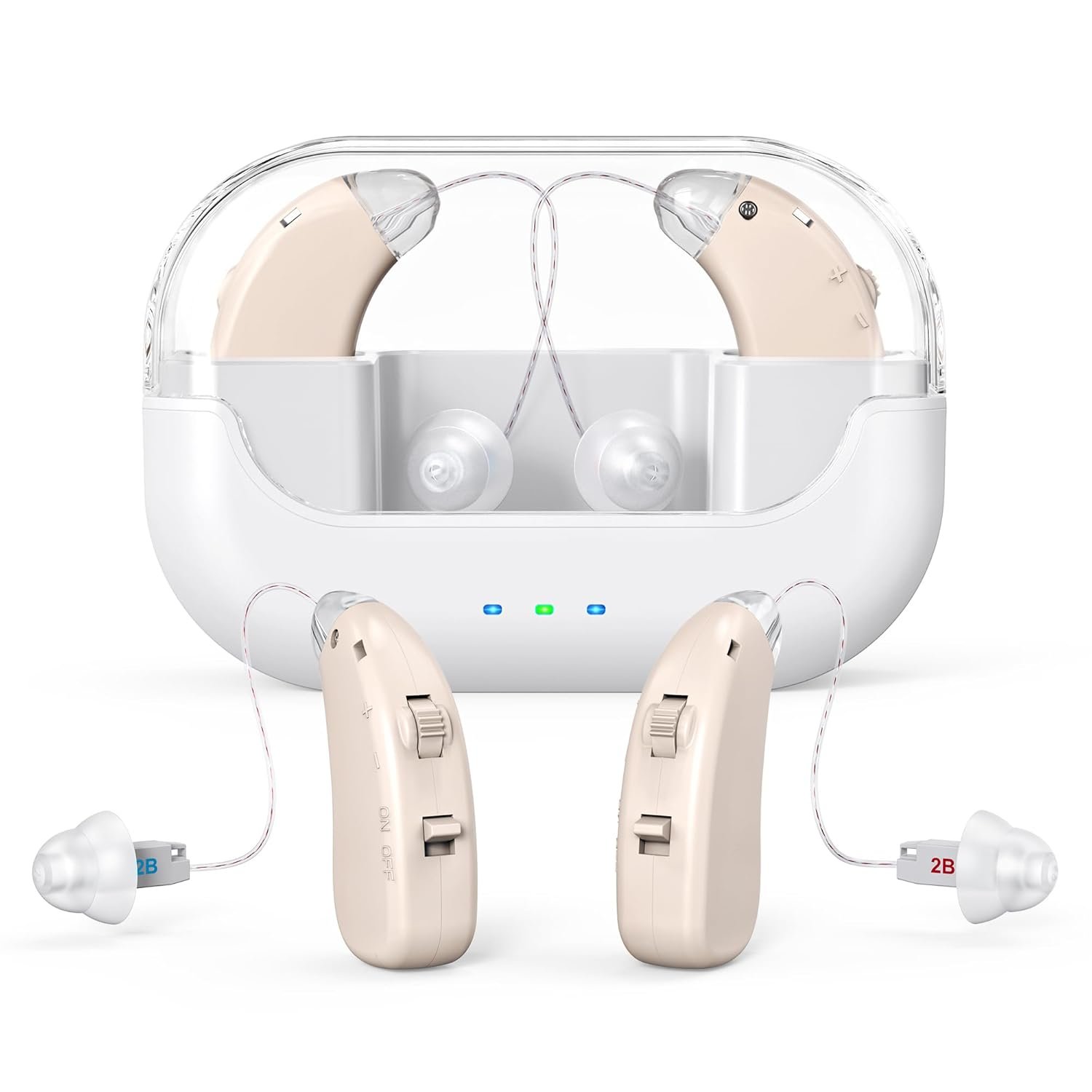 OTC Hearing Aids Rechargeable for Seniors, Lightweight Heari...