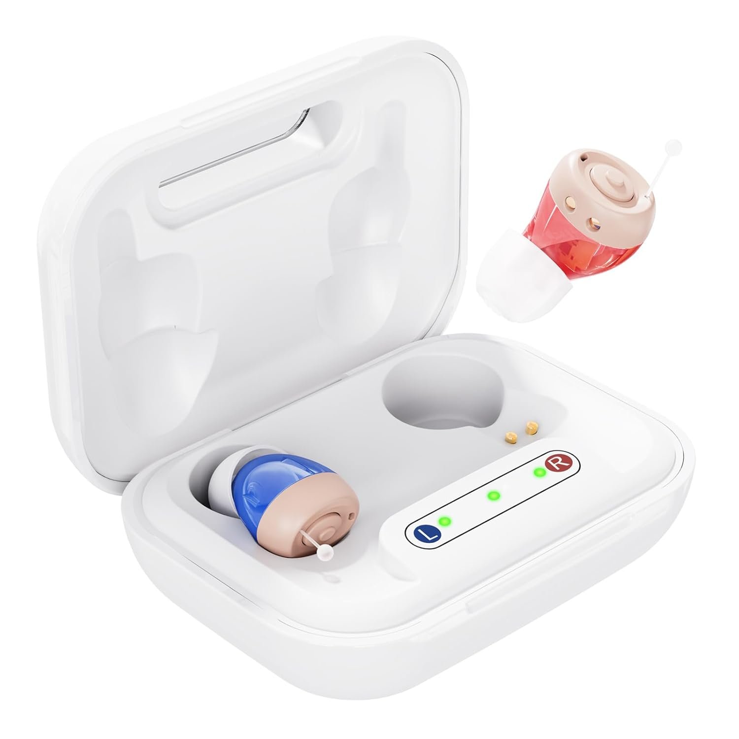 Hearing Aids Rechargeable Hearing Aids for Seniors, Up to 48...