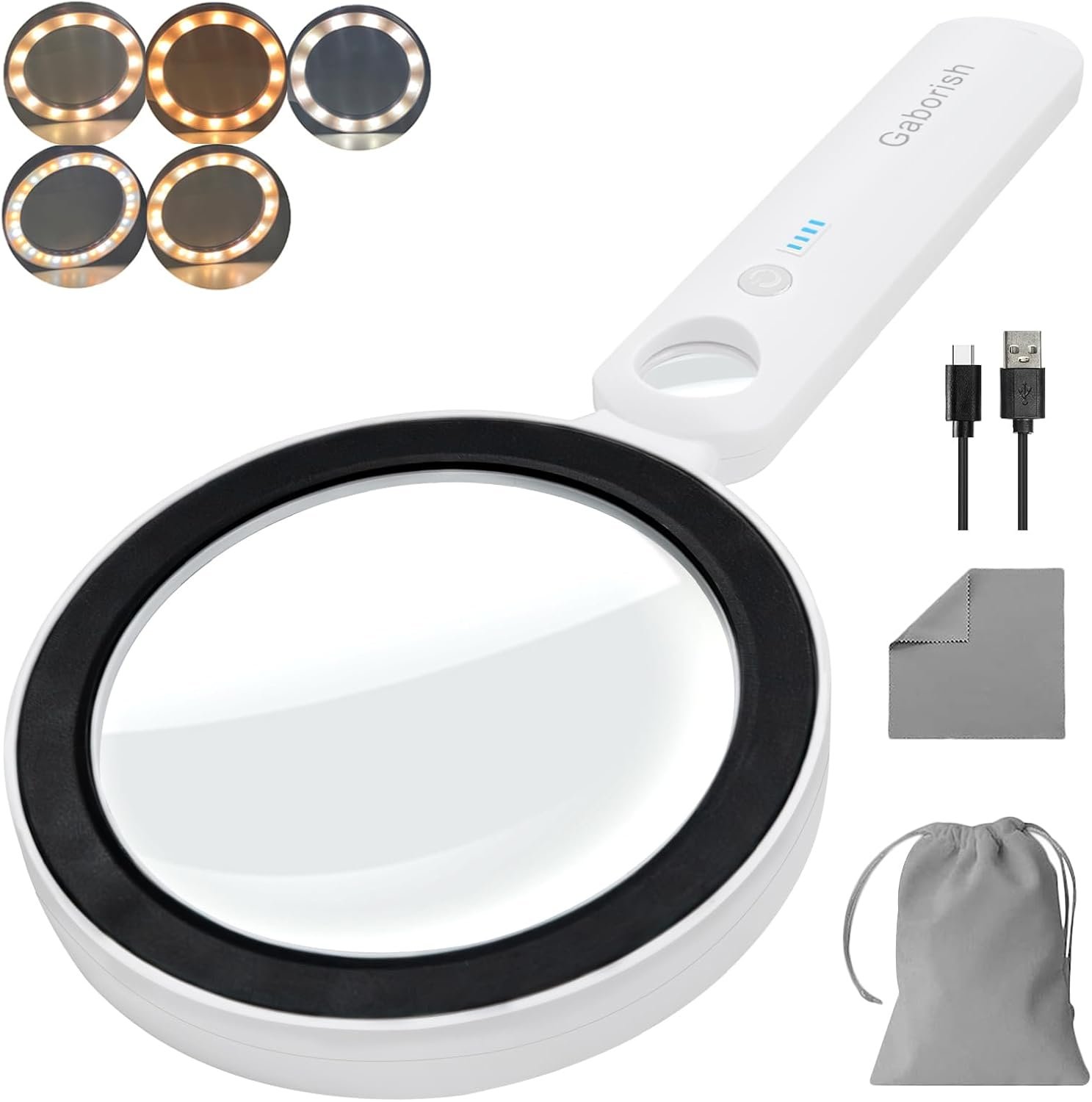 handheld LED magnifier