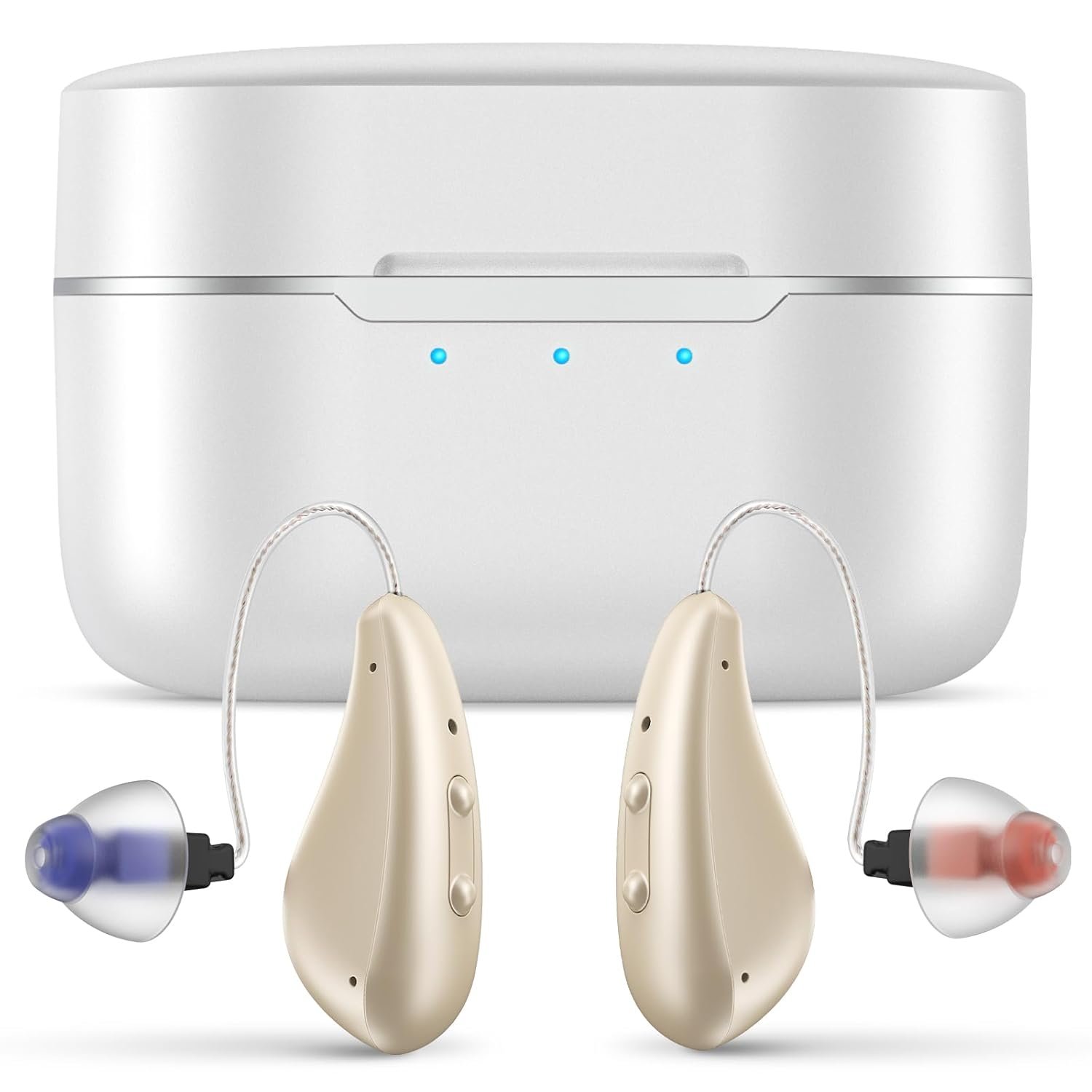 Hearing Aids Rechargeable for Seniors,Smart Noise Reduction ...