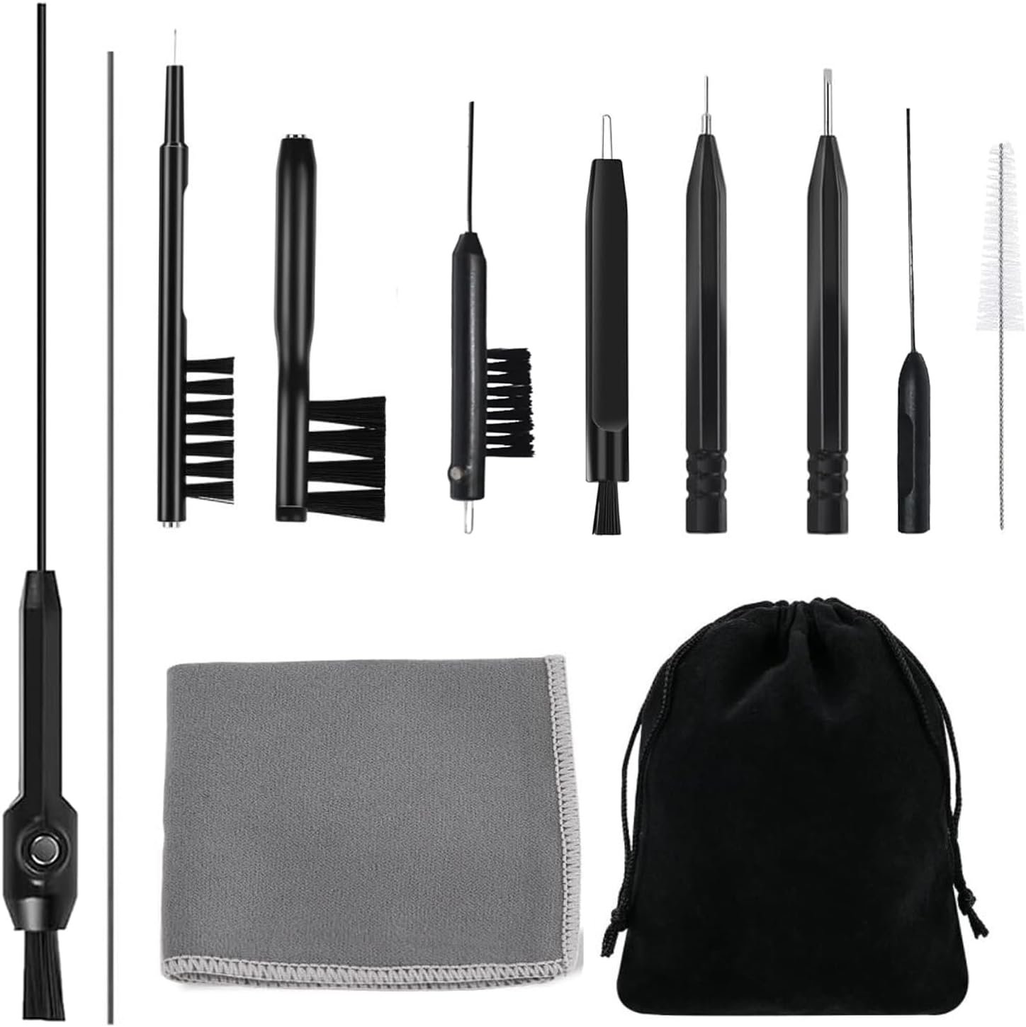 Hearing Aid Cleaning Kit, 12pcs Hearing Aid Cleaning Kit Hea...