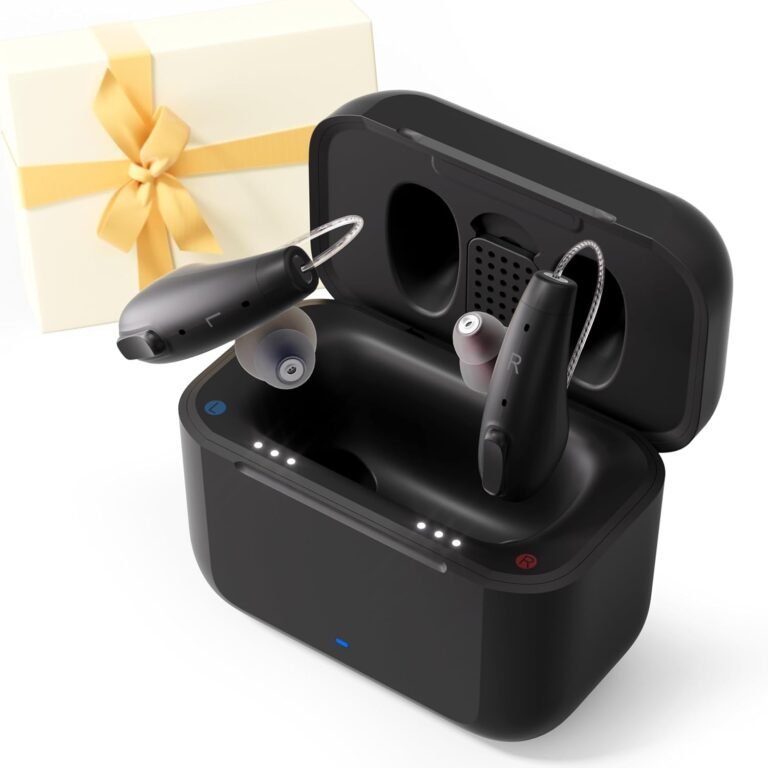 Rechargeable Hearing Aids with Bluetooth for Seniors with He...