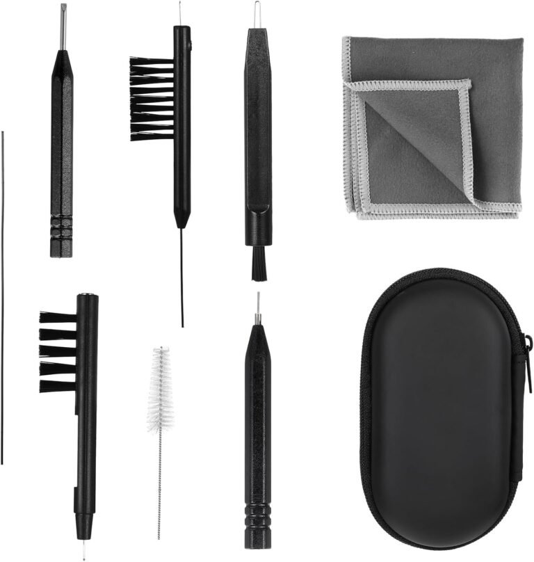 9pcs Hearing Aid Cleaning Kit Hearing Amplifier Brush Cleani...