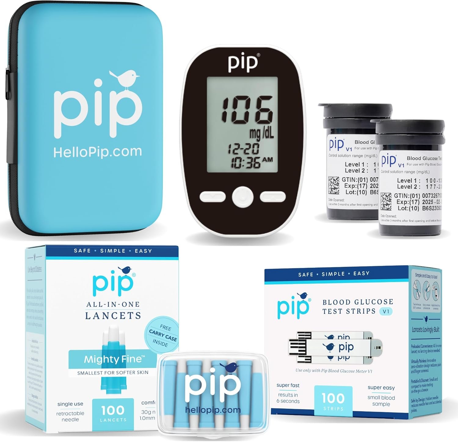 portable glucose monitors