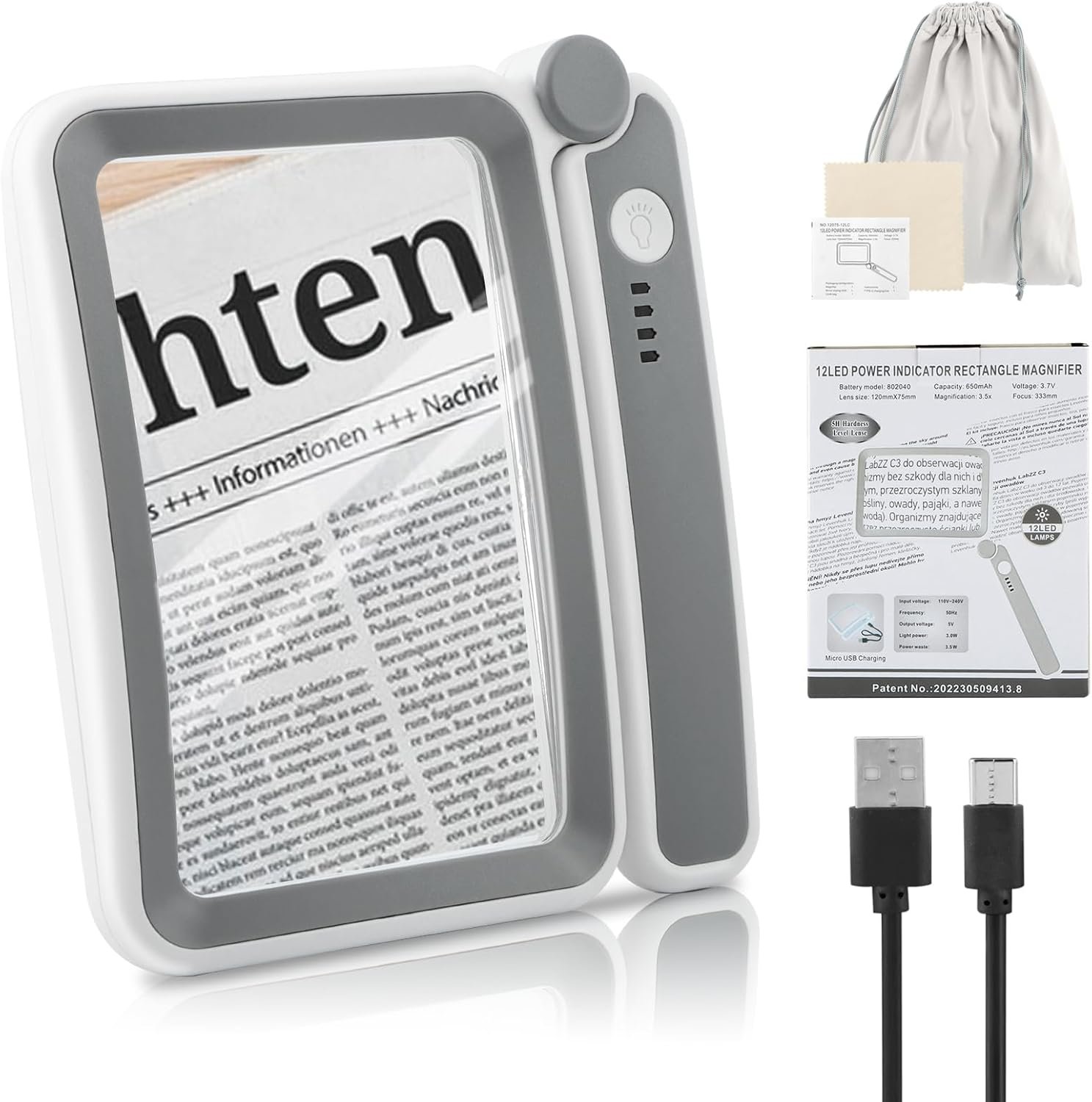 acrylic magnifying lens