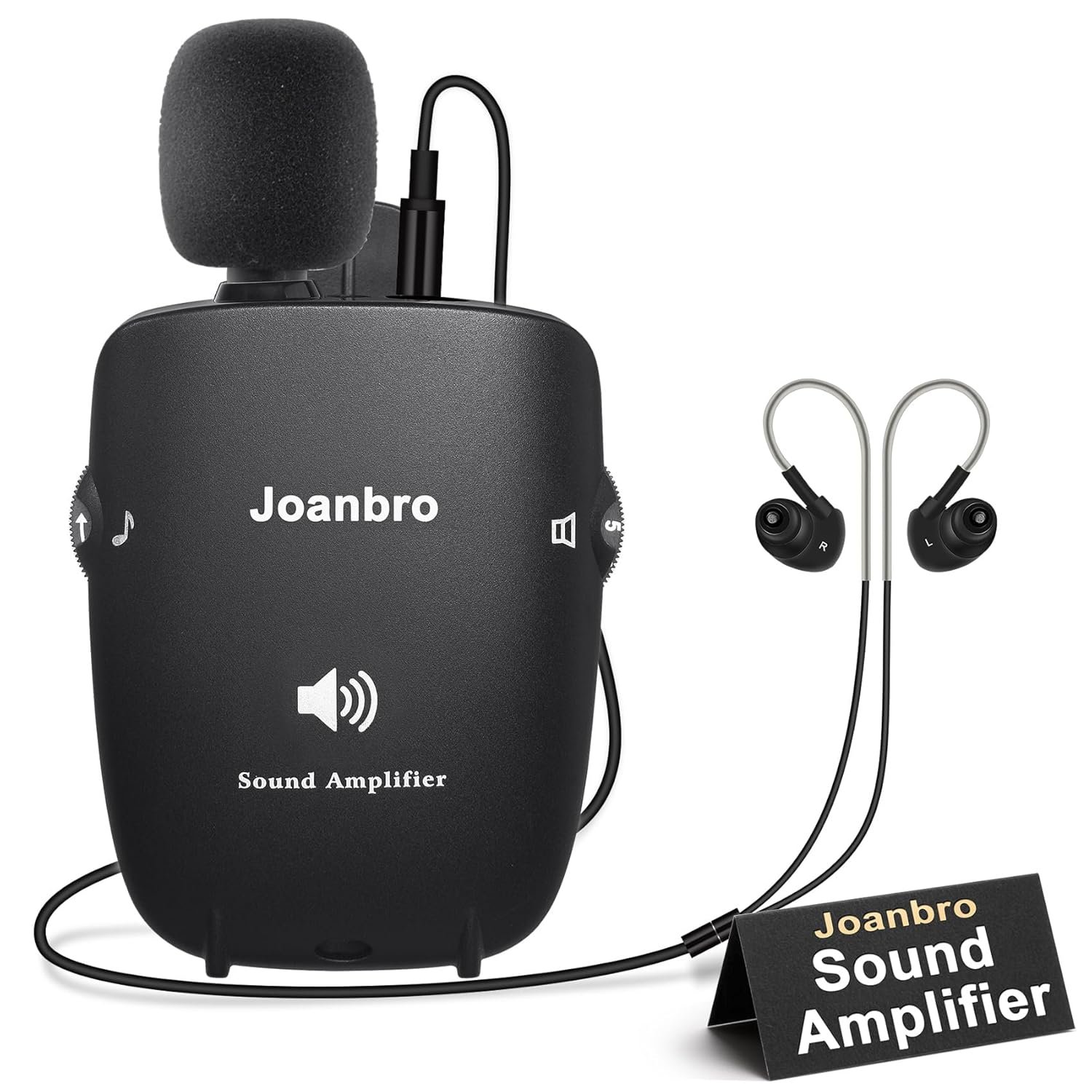 Hearing Amplifiers for Seniors, Sound Amplifier with Adjusta...