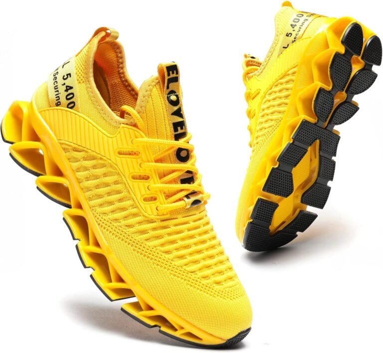 cushioned running shoes