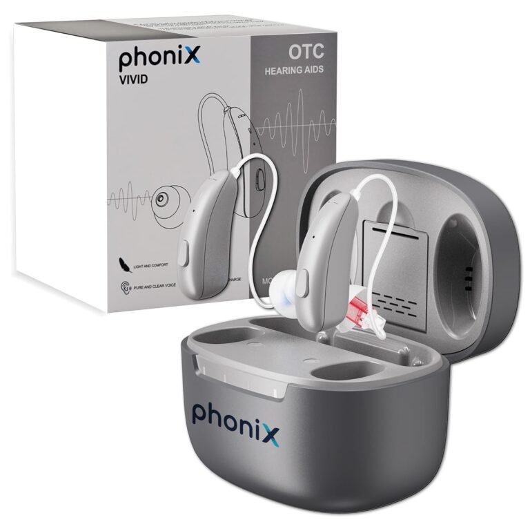 OTC Hearing Aids Phonix Vivid Noise Cancelling Hearing Aid...