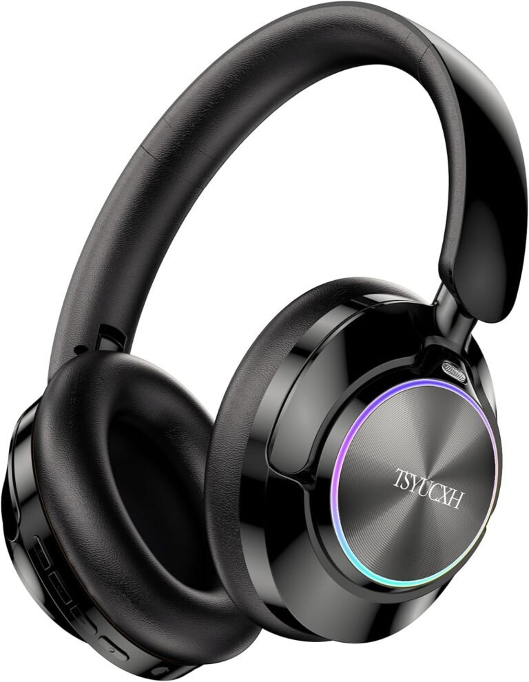 over-ear noise-canceling headphones