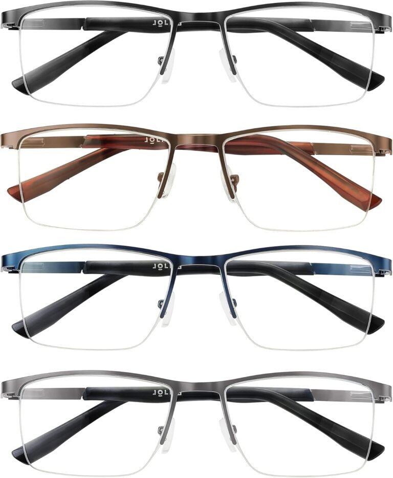 reading glasses with spring hinges