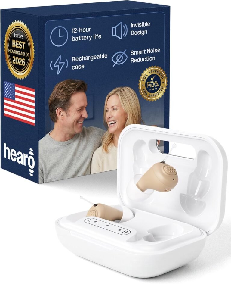 OTC Hearing Aids Rechargeable Wireless – Small In Ear CIC He...