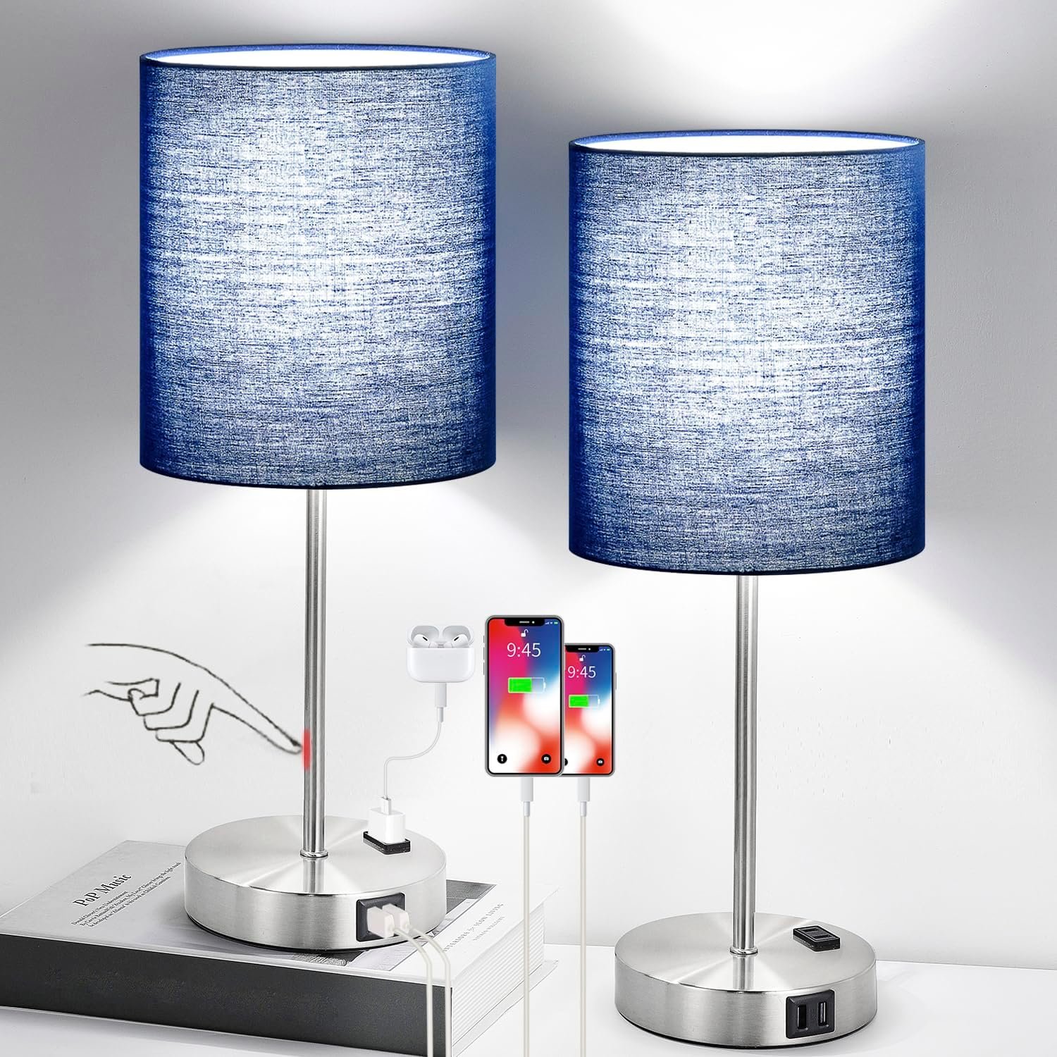 table lamps with USB ports