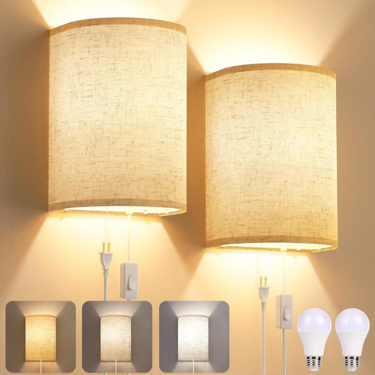 wall-mounted sconces