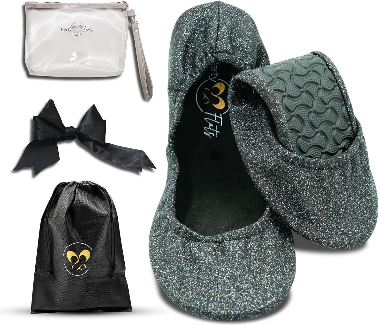 Packable travel flats