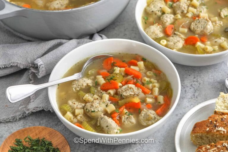 Chicken Meatball Soup