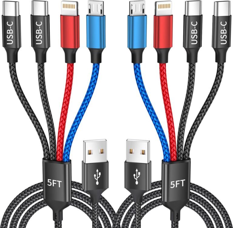 Extra phone charging cables