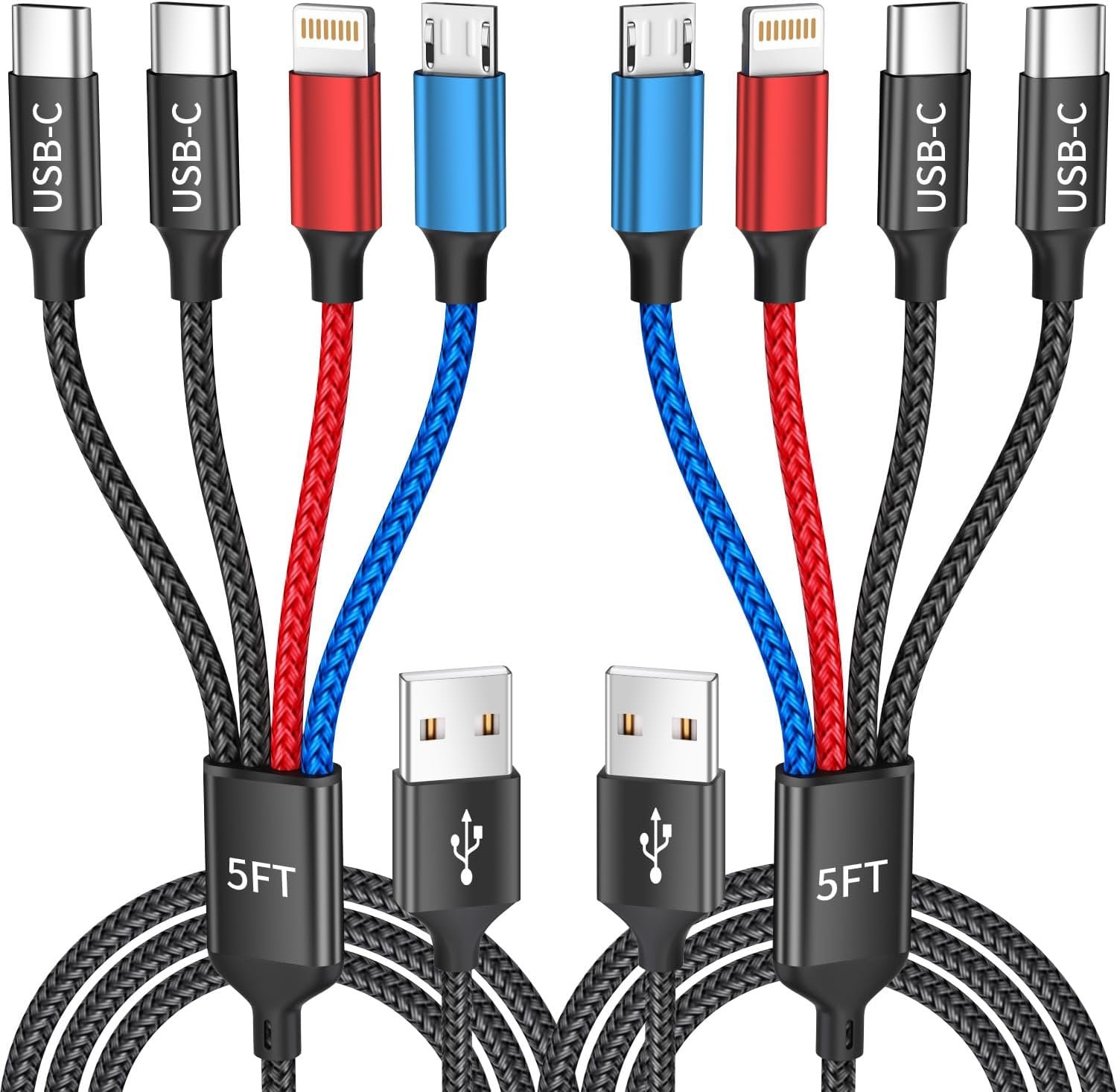 Extra phone charging cables