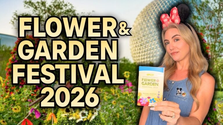 EPCOT Flower & Garden Festival 2026 |