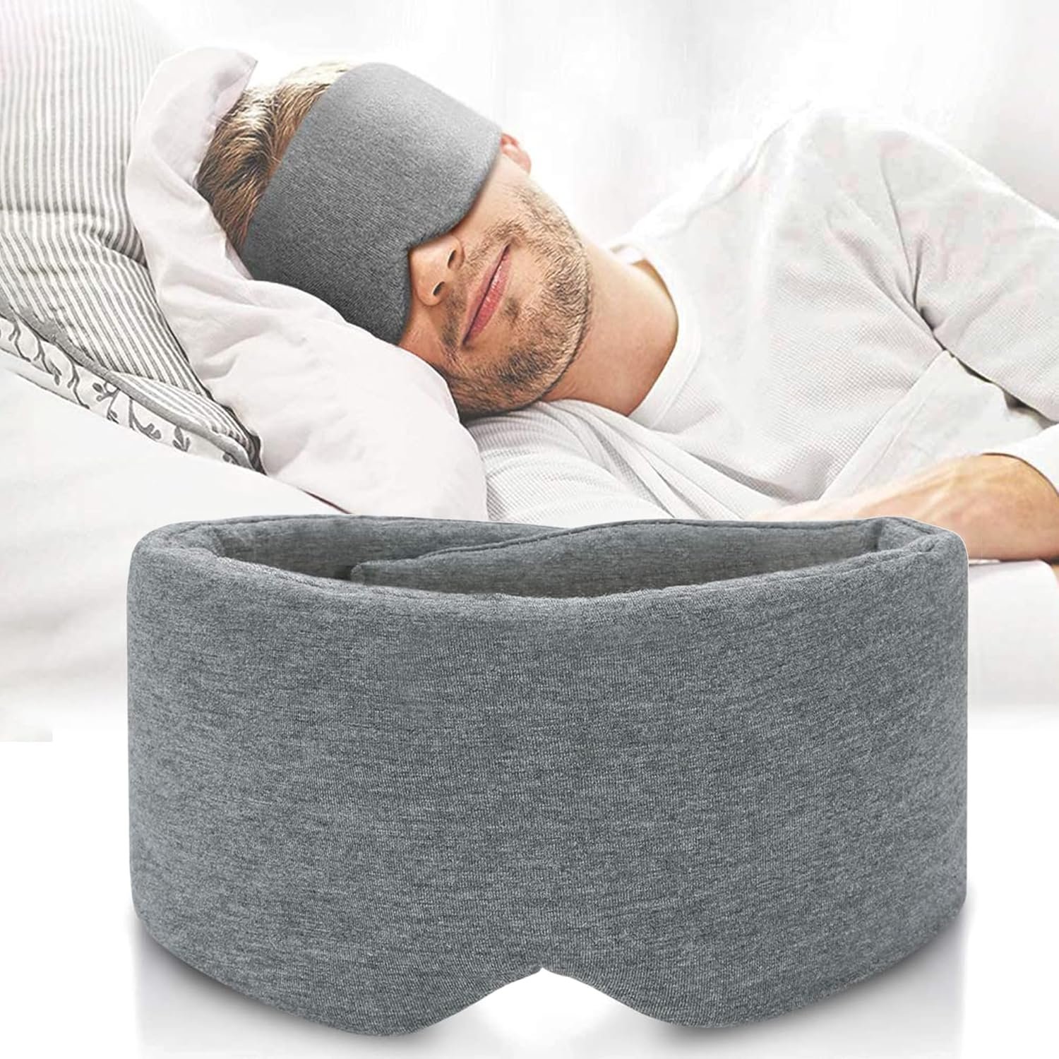 Sleep mask for hotel rooms