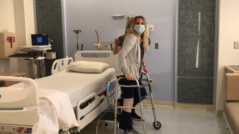 Post-surgery knee support