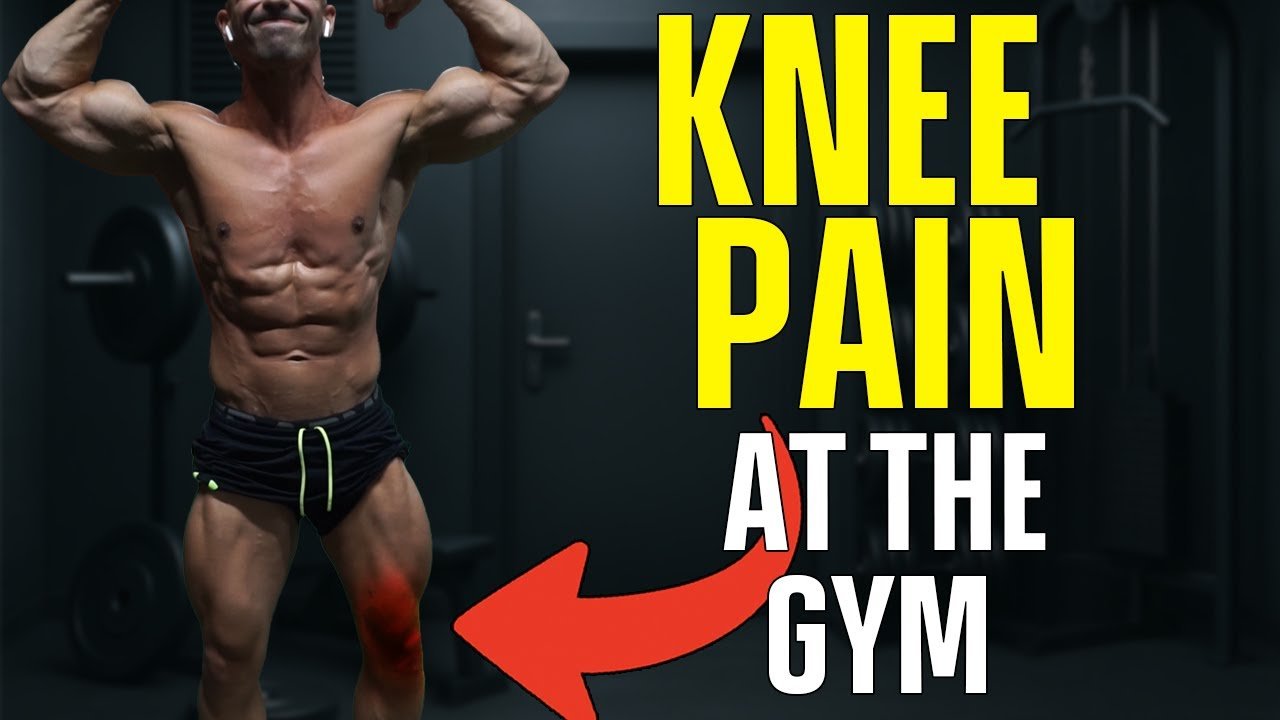 Knee pain exercises using tools