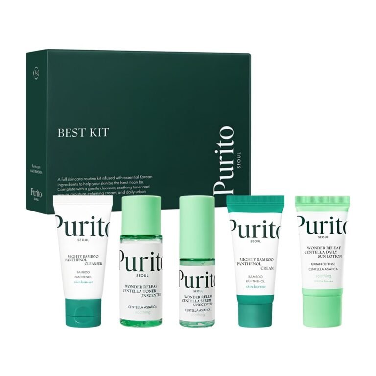 Compact skincare set