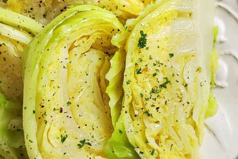 Quick & Easy Boiled Cabbage