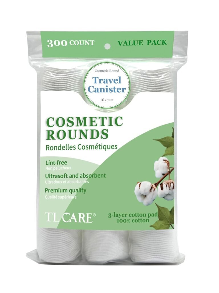Cotton swabs and pads travel pack