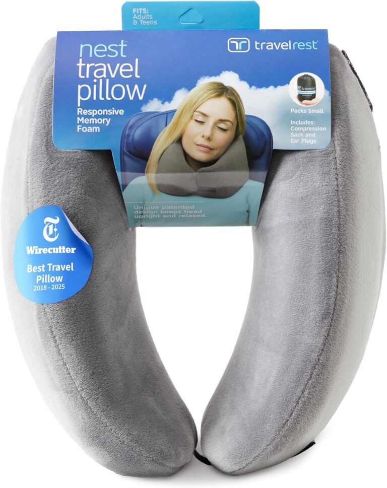 Travel pillow for flights