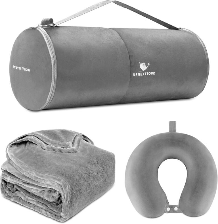 Travel blanket for airplane