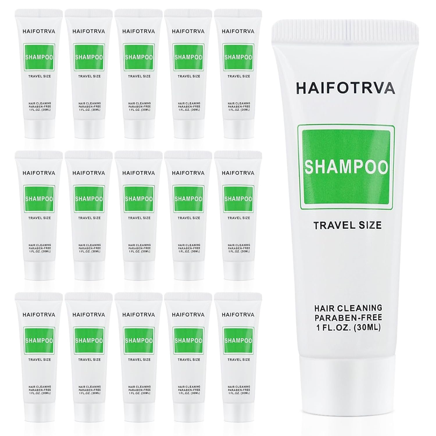 Travel-sized shampoo