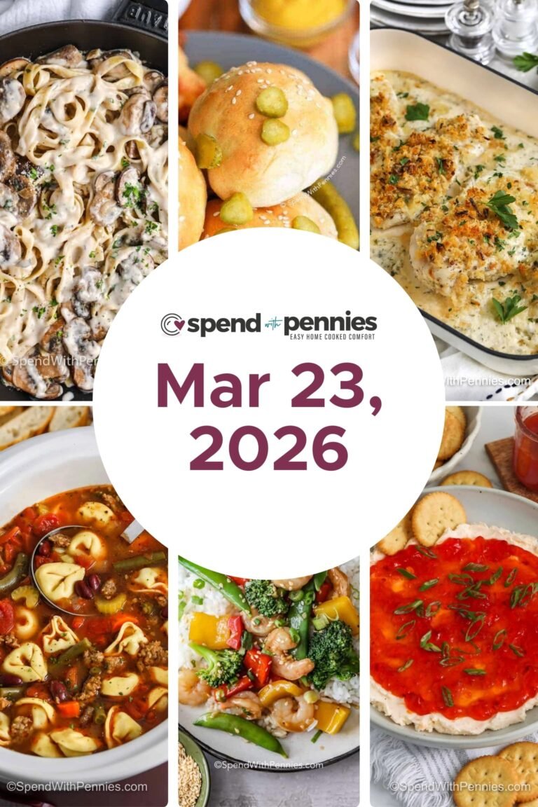Weekly Meal Plan Mar 23, 2026 FT