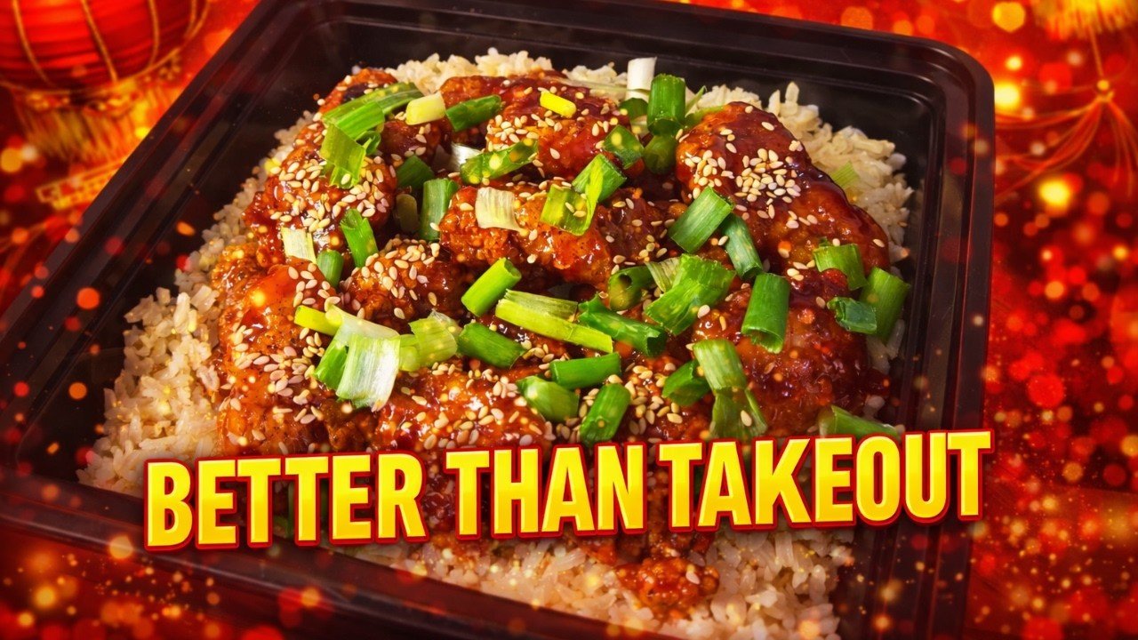 Chinese Food Sesame Chicken