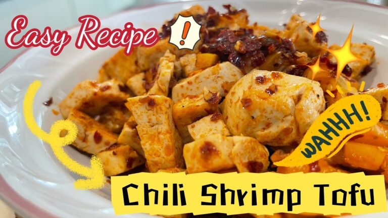 Chinese Food Fried Tofu