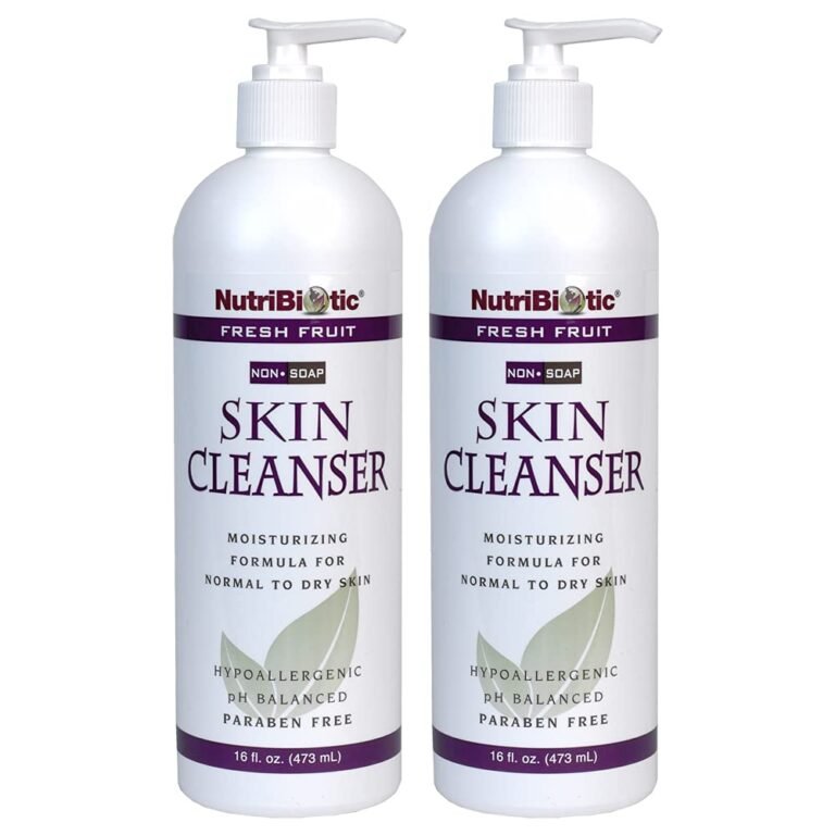 pH balanced skin cleanser