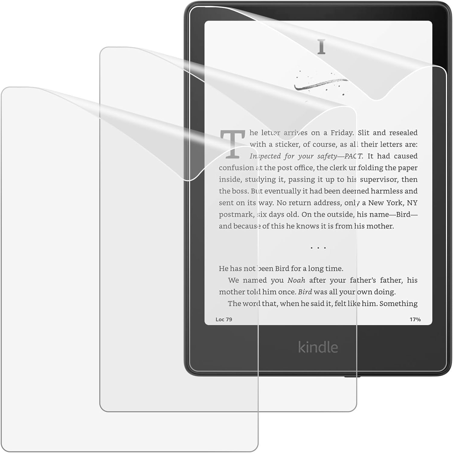 Kindle screen protector