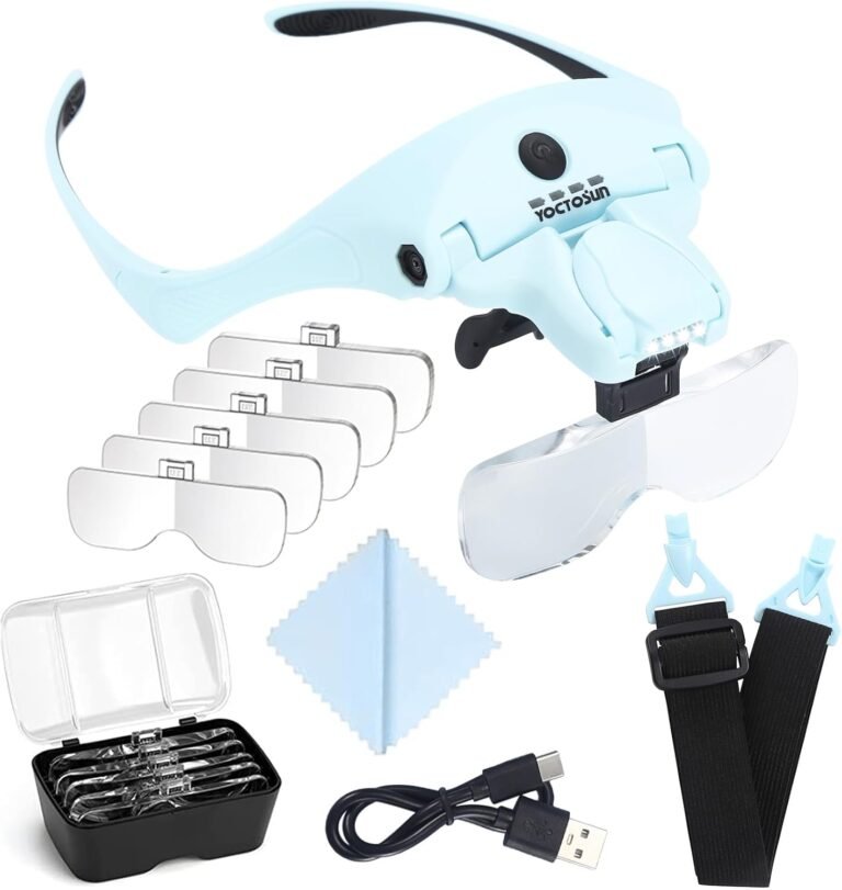 high-powered magnifiers
