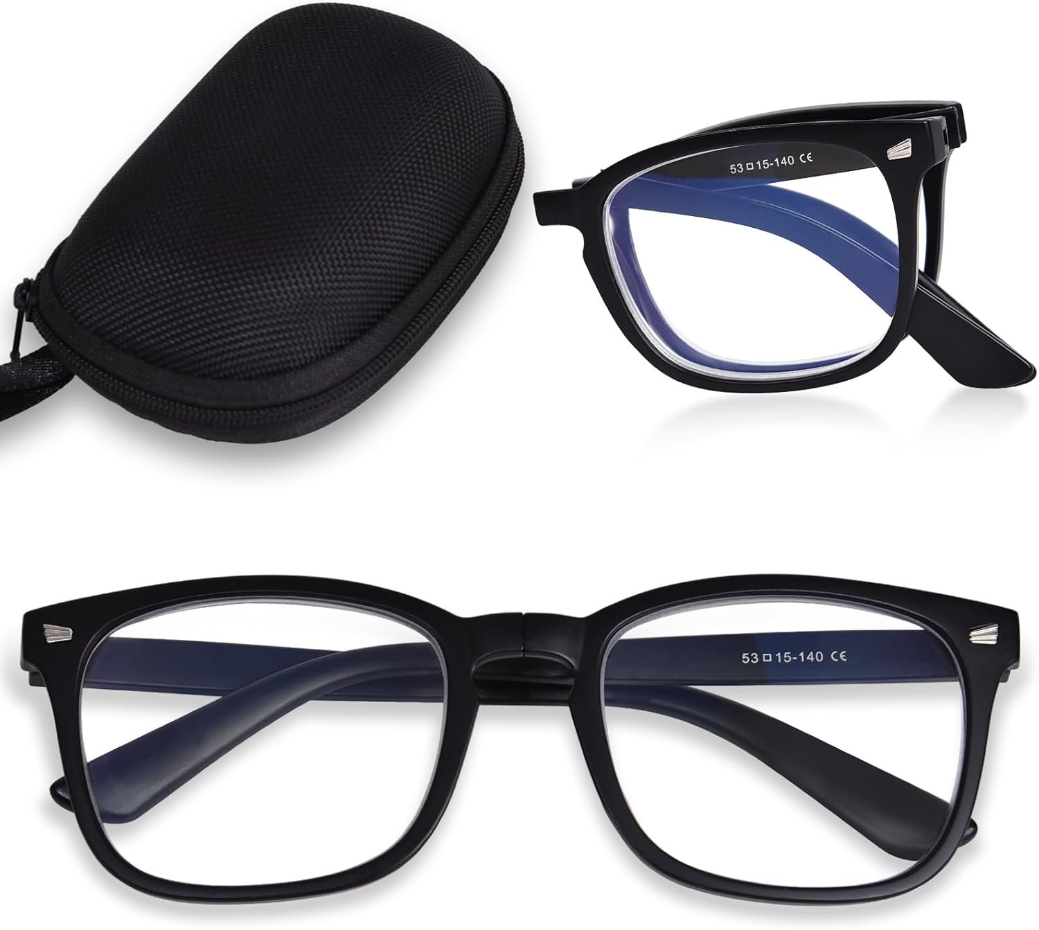 senior reading glasses with case