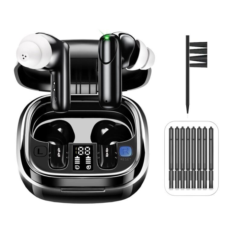 Digital Hearing Aids with Cleaner Kit,Noise Cancelling Heari...