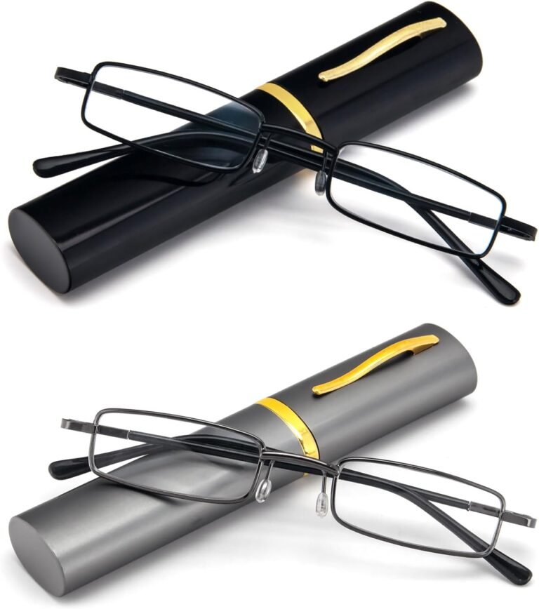 senior reading glasses with case