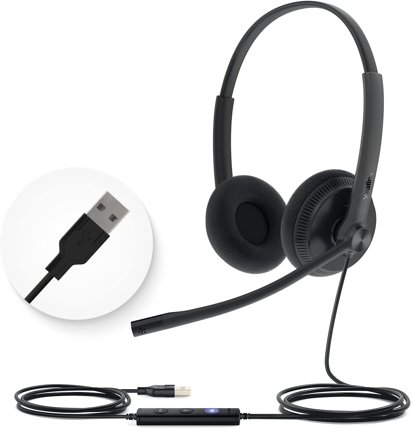 noise-canceling headphones with microphone