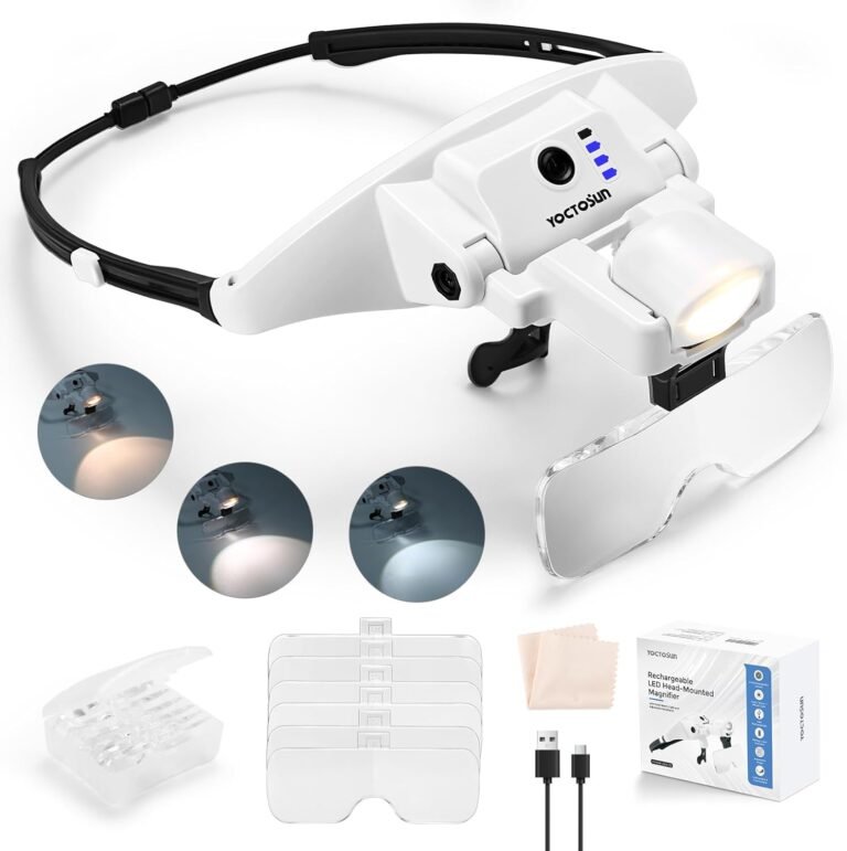 magnifying visor