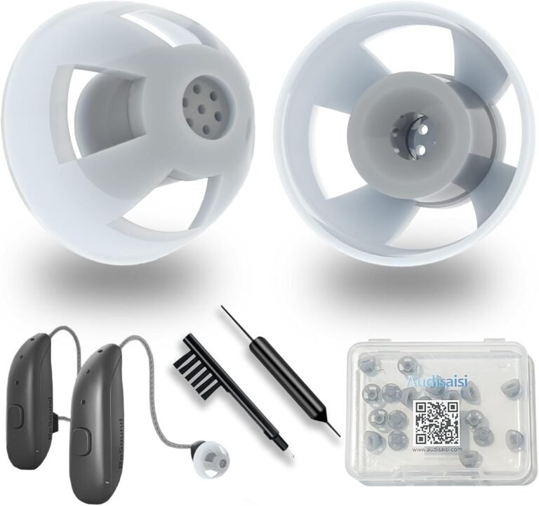 20pcs GN Resound Hearing aid Domes Open(M Size 8mm) Comforta...