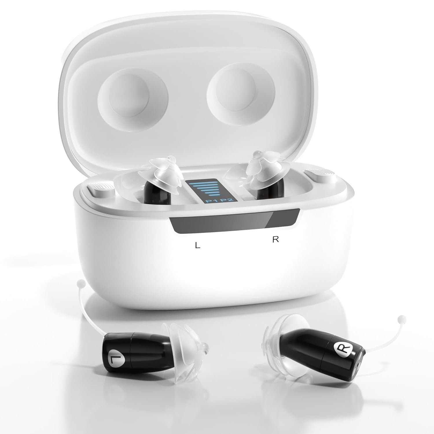 Ceretone Supermini Rechargeable Hearing Aids for Seniors, In...