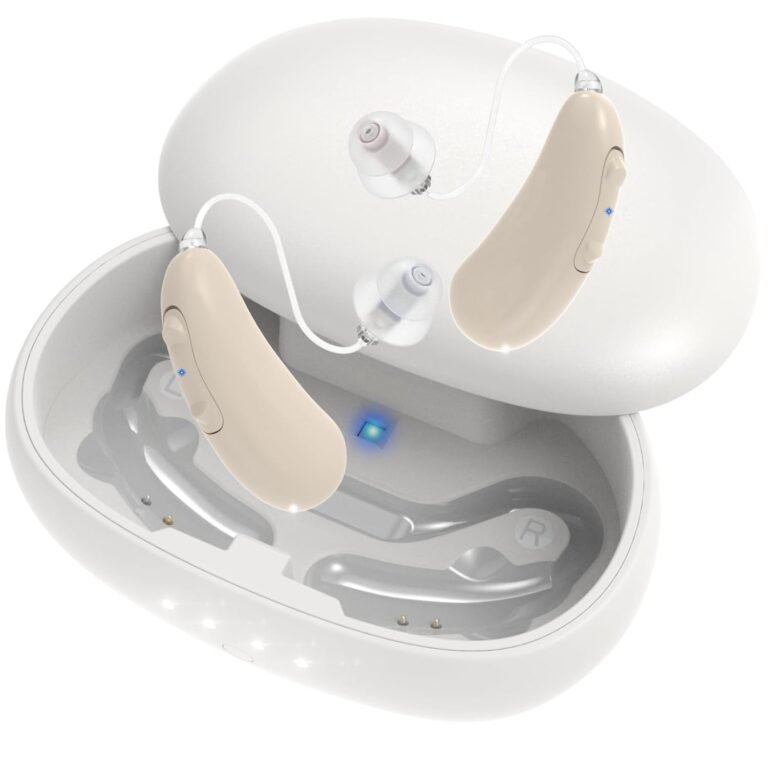Rechargeable Invisible OTC Hearing Aids for Seniors & Adults...
