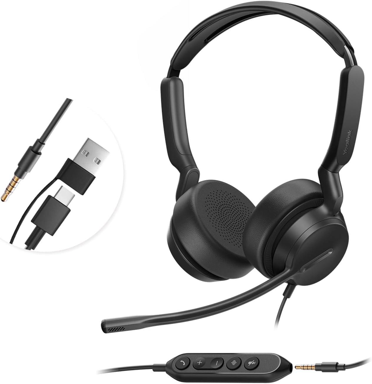 noise-canceling headphones with microphone