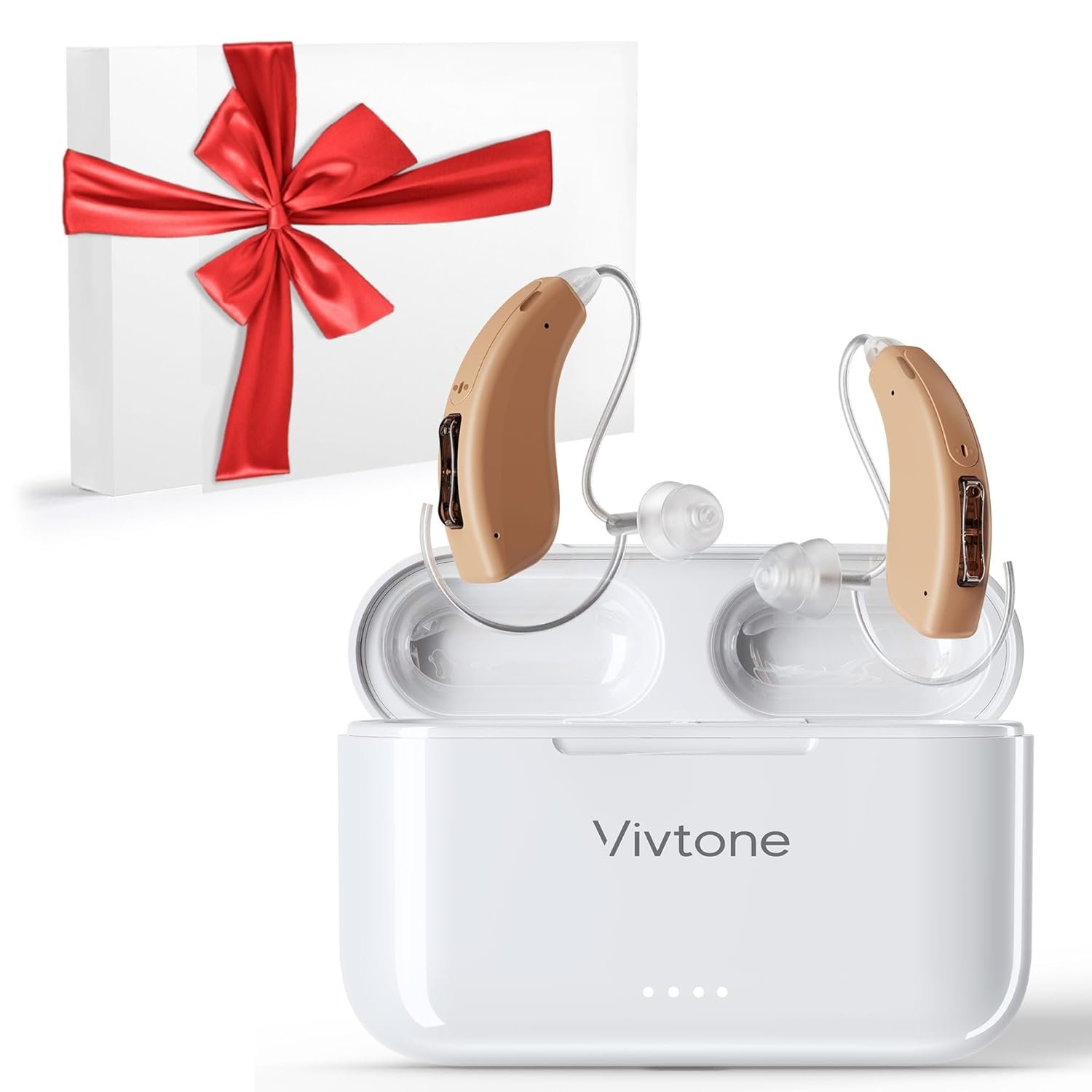 Vivtone Rechargeable Hearing Aids for Seniors Adults, Advanc...